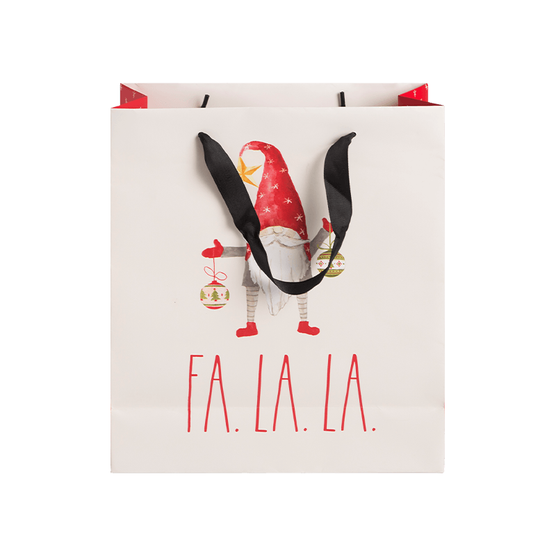 Factory Wholesale Custom Christmas Paper Bag Luxury Gift Bag Shopping Bag With Logo and Pattern