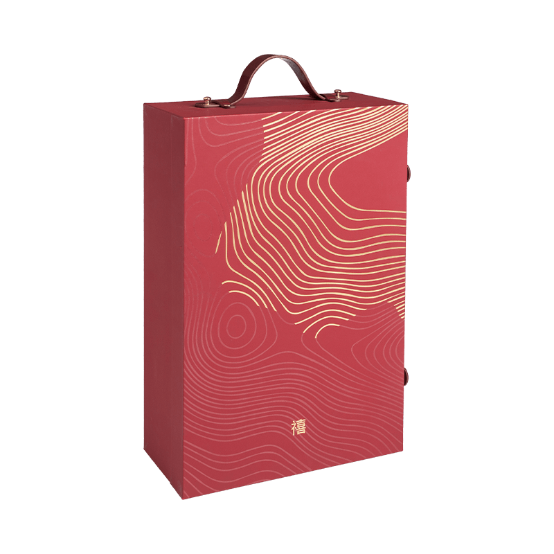 Hot Selling Customized Logo Luxury Paper Wine Box Corrugated Cardboard Box Wine Set Gift Box