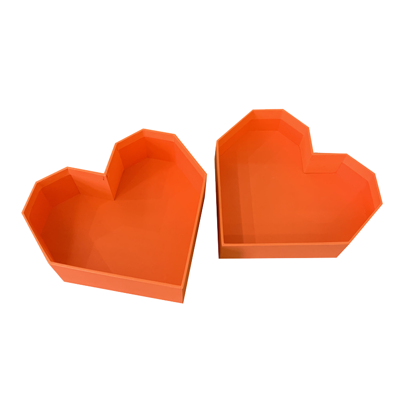 Custom Heart-Shaped Valentine's Day Gift Packing Box Heart Gift Box Flower Box