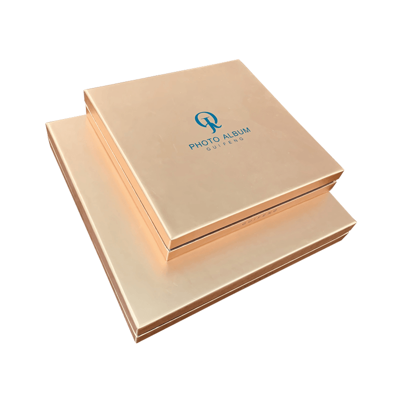 Wholesale Custom Printing Fancy Rigid Cardboard Photo Album Gift Boxes Packaging Box With Lid