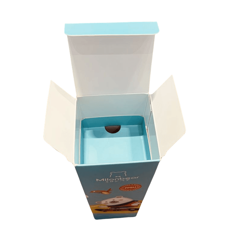 Custom Design Essential Oil Bottle Paper Cosmetic Packaging Box Glass Cup Paper Boxes
