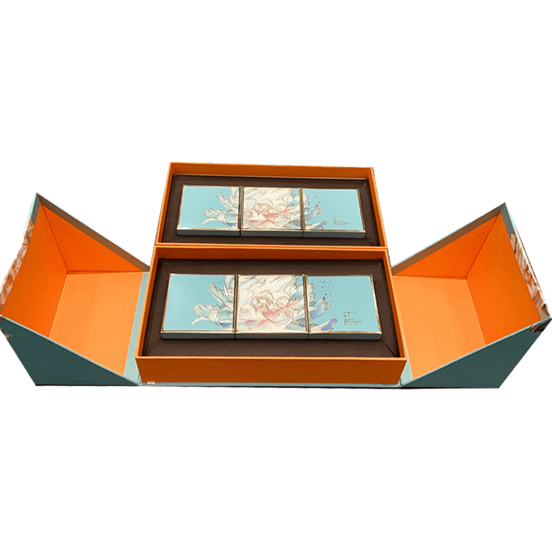 Custom Cardboard Candle Packaging Boxes Mooncake Pastry Box Perfume Gift Set Box