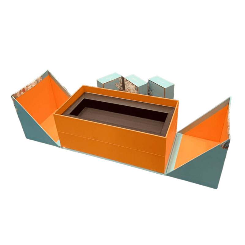 Custom Cardboard Candle Packaging Boxes Mooncake Pastry Box Perfume Gift Set Box